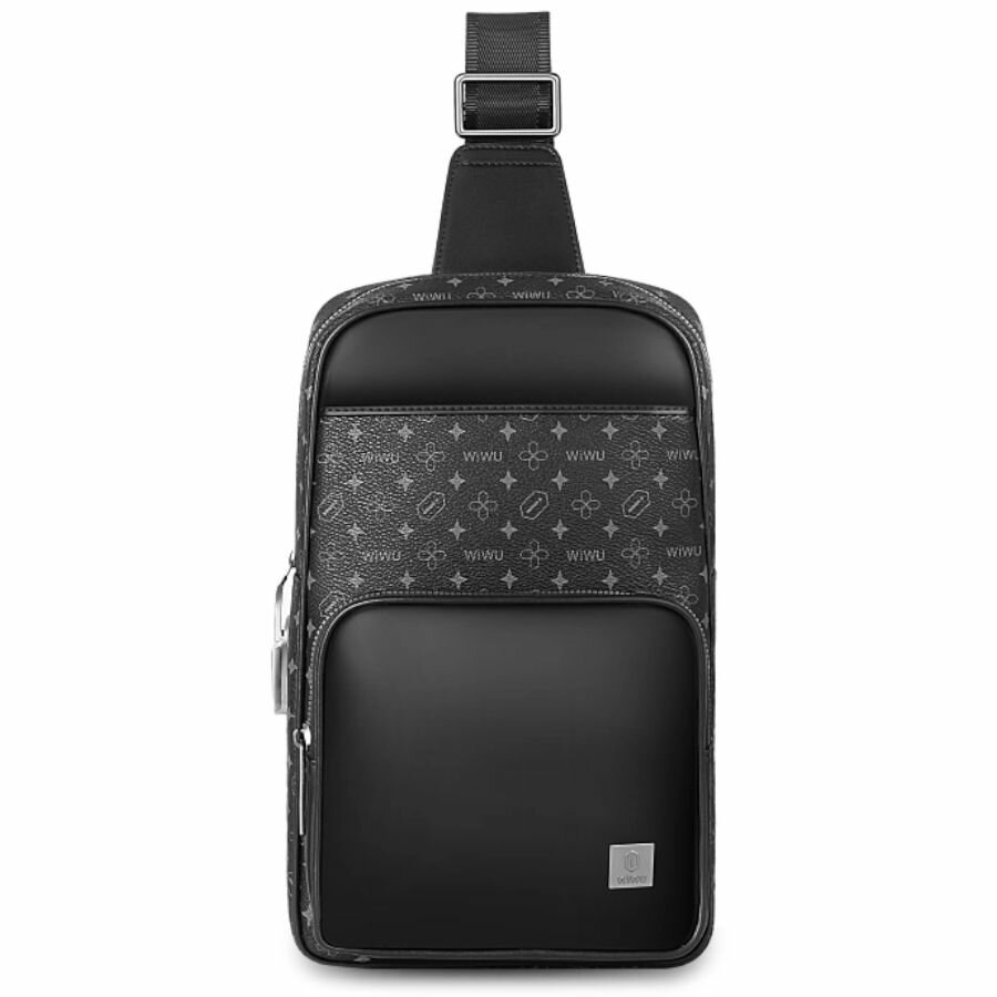 Сумка WiWu Master Fingerprint Lock Crossbady Bag