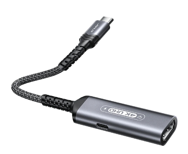 Адаптер Jsaux 2-in-1 USB-C to 4K@60Hz HDMI Charging Adapter