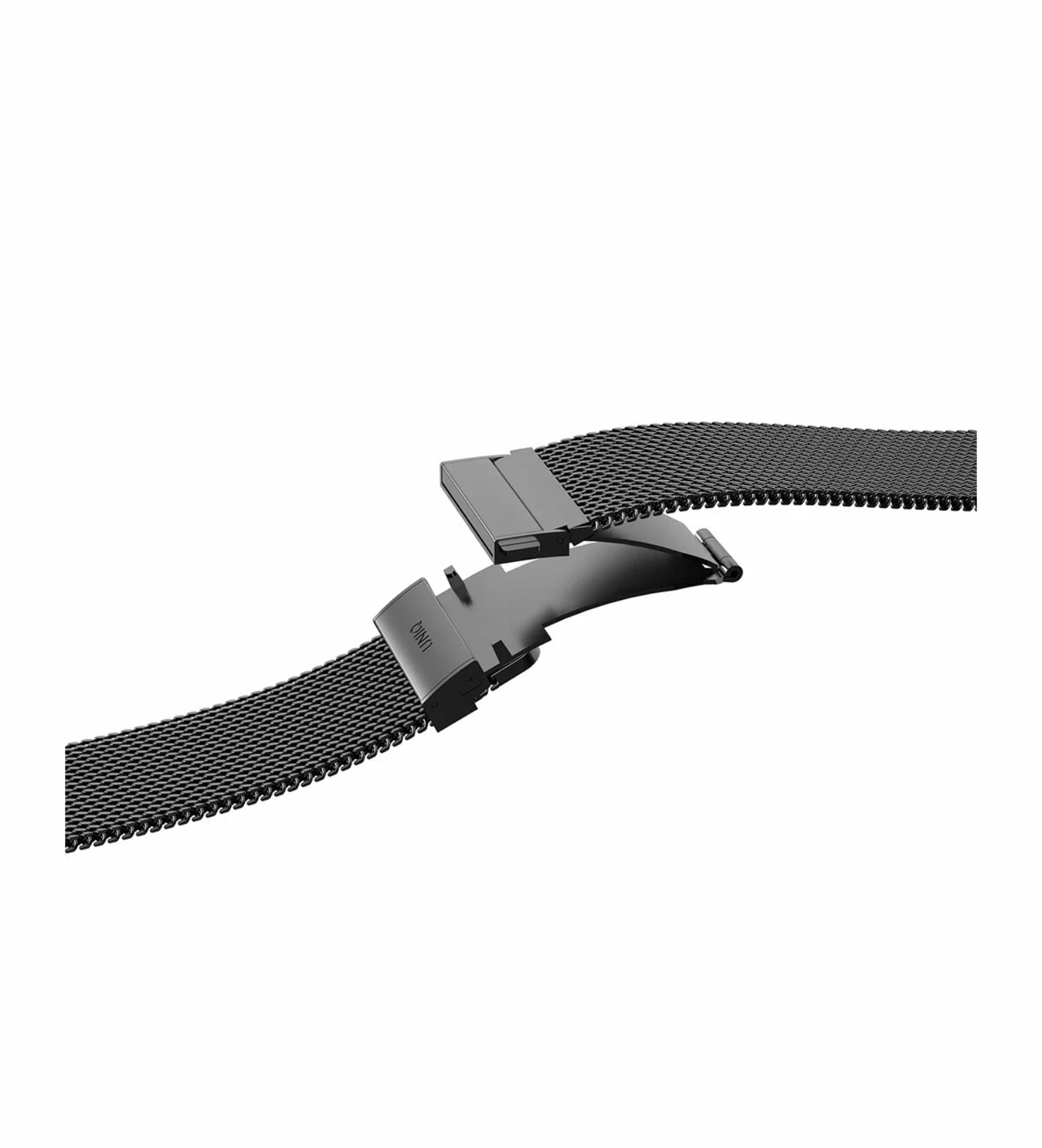 Ремешок Uniq Dante PRO Strap Mesh Steel Titanium Silver для Apple Watch 42/41/40 mm