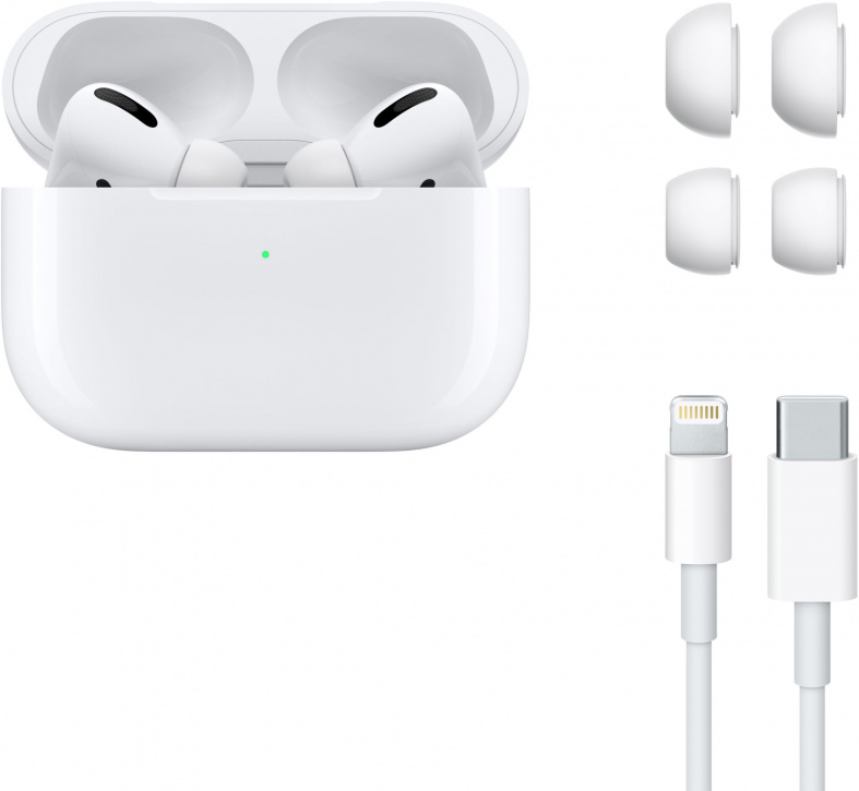 Беспроводные наушники Apple AirPods Pro (2021) в футляре с беспроводной зарядкой MagSafe (MLWK3)
