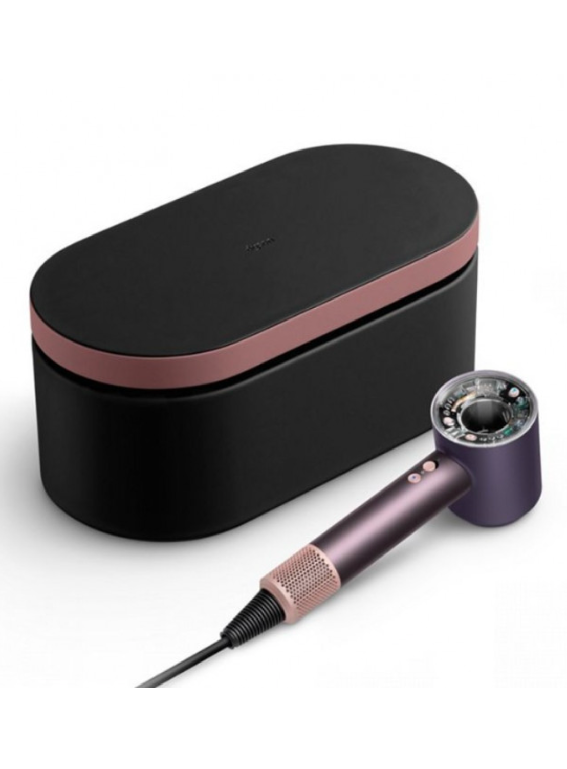 Фен Dyson Supersonic Nural HD16 (Jasper Plum) - Подарочный кейс для хранения (с диффузором)