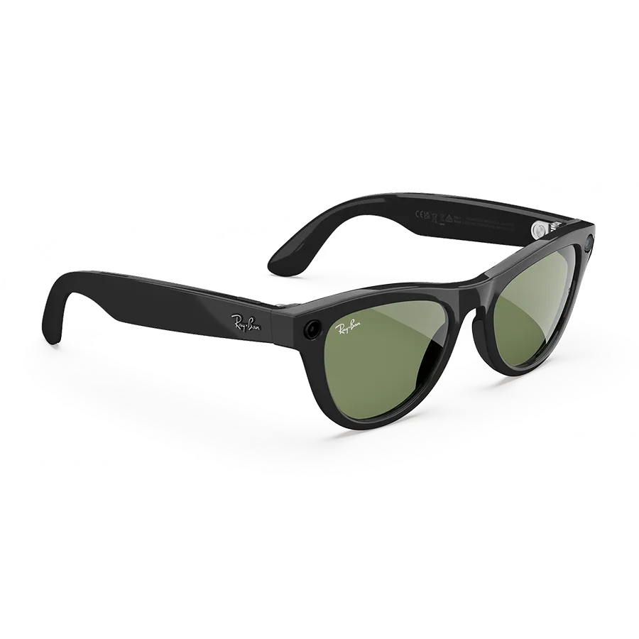 Умные очки RayBan Skyler RW4010 Shiny Black/G15 Green M 150-52mm (601/7152)