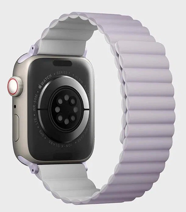 Ремешок Uniq Revix reversible Magnetic Lilac/White для Apple Watch 42/41/40 мм