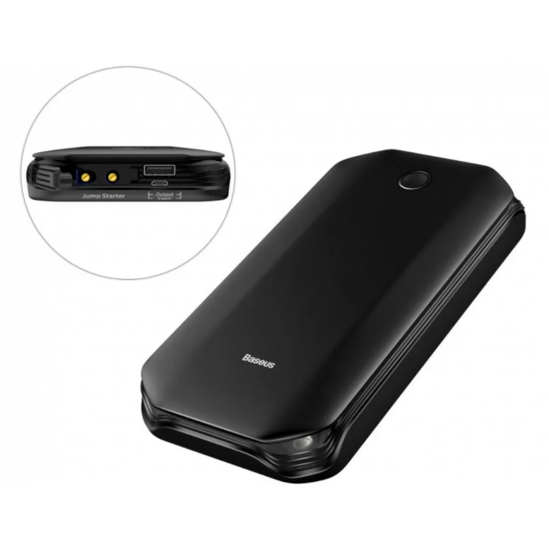 Внешний аккумулятор 8000мАч с пусковым зарядным устройством Baseus Super Energy Car Jump Starter CRJS01-01
