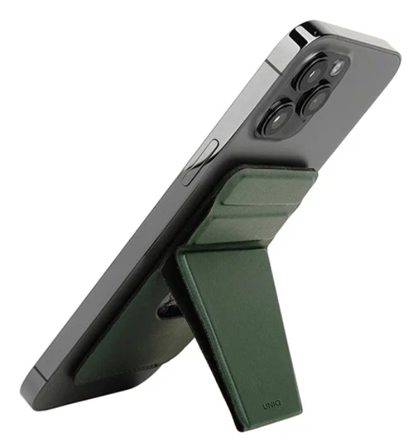 Чехол-бумажник Uniq LYFT Magnetic cardholder with Stand Green Чехол-бумажник Uniq LYFT Magnetic cardholder with Stand Green