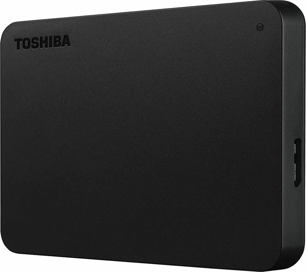 Внешний HDD Toshiba 1 TB USB 3.2 Canvio Basics чёрный, 2.5",