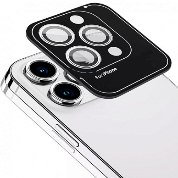 Защитное стекло линзы SupGlass Anti Glare на камеру iPhone 15 Pro/15 Pro Max, белое