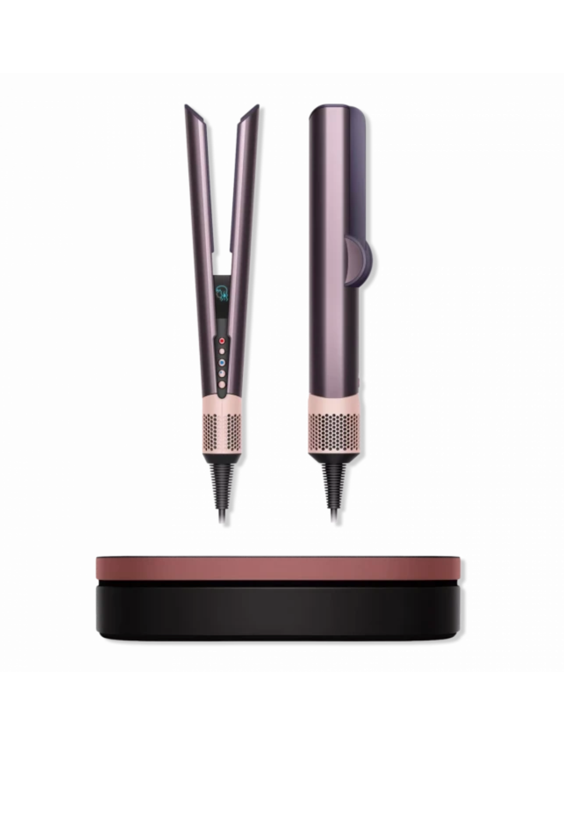 Выпрямитель для волос Dyson Airstrait Straightener HT01 (Jasper Plum) - Подарочный кейс для хранения