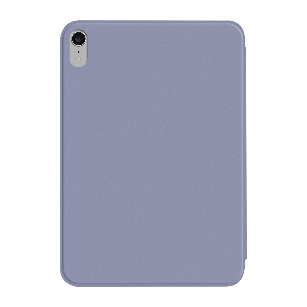 Чехол-подставка Deppa Wallet Onzo Magnet для iPad Mini 6 (2021), серо-лавандовый