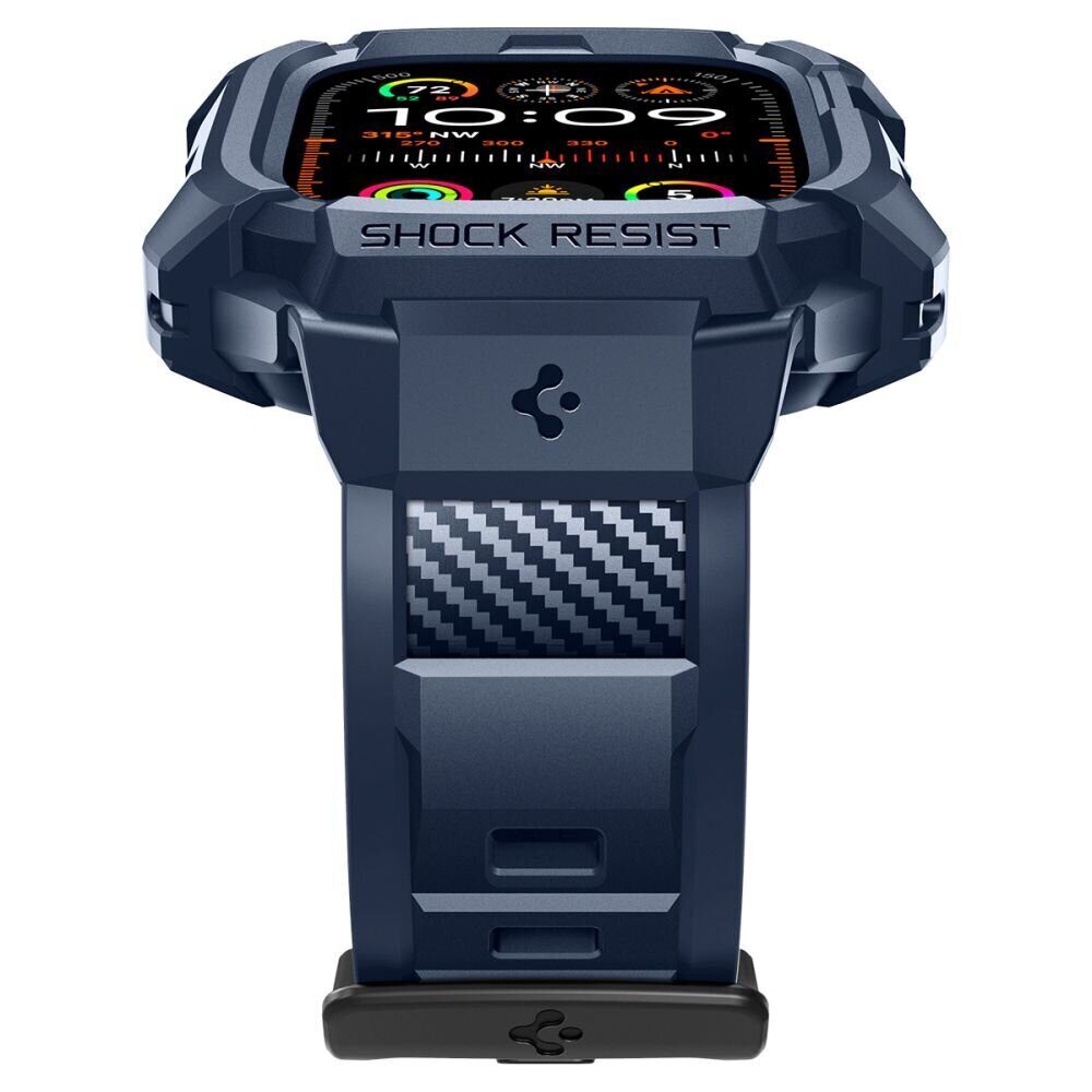 Ремешок+защитный чехол SPIGEN RUGGED ARMOR ”PRO” для APPLE WATCH ULTRA 1 / 2 (49 MM) Navy Blue
