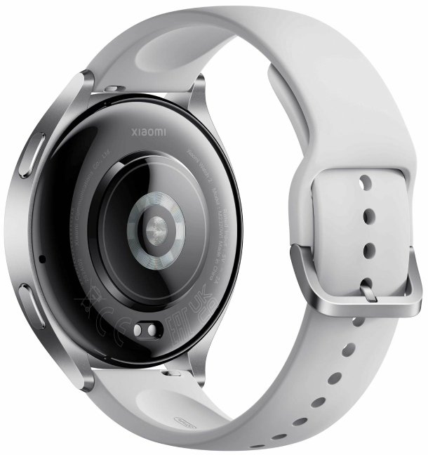 Умные часы Xiaomi Watch 2 Silver Case with Gray TPU Strap Умные часы Xiaomi Watch 2 Silver Case with Gray TPU Strap