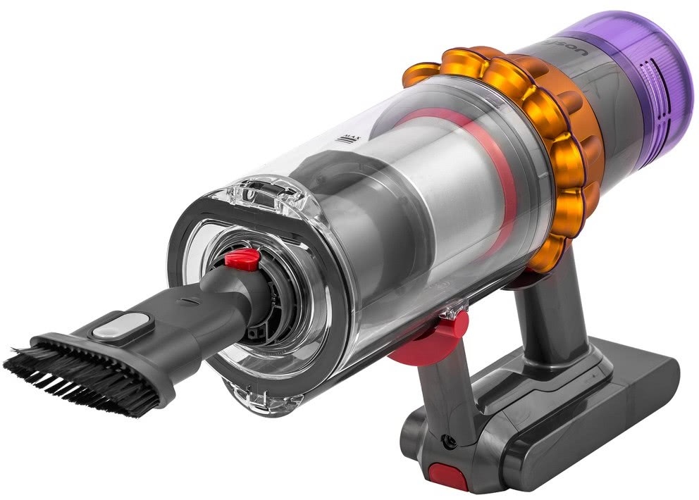Беспроводной пылесос Dyson V15 Detect Absolute (Никель/Желтый) (SV47) с лазером