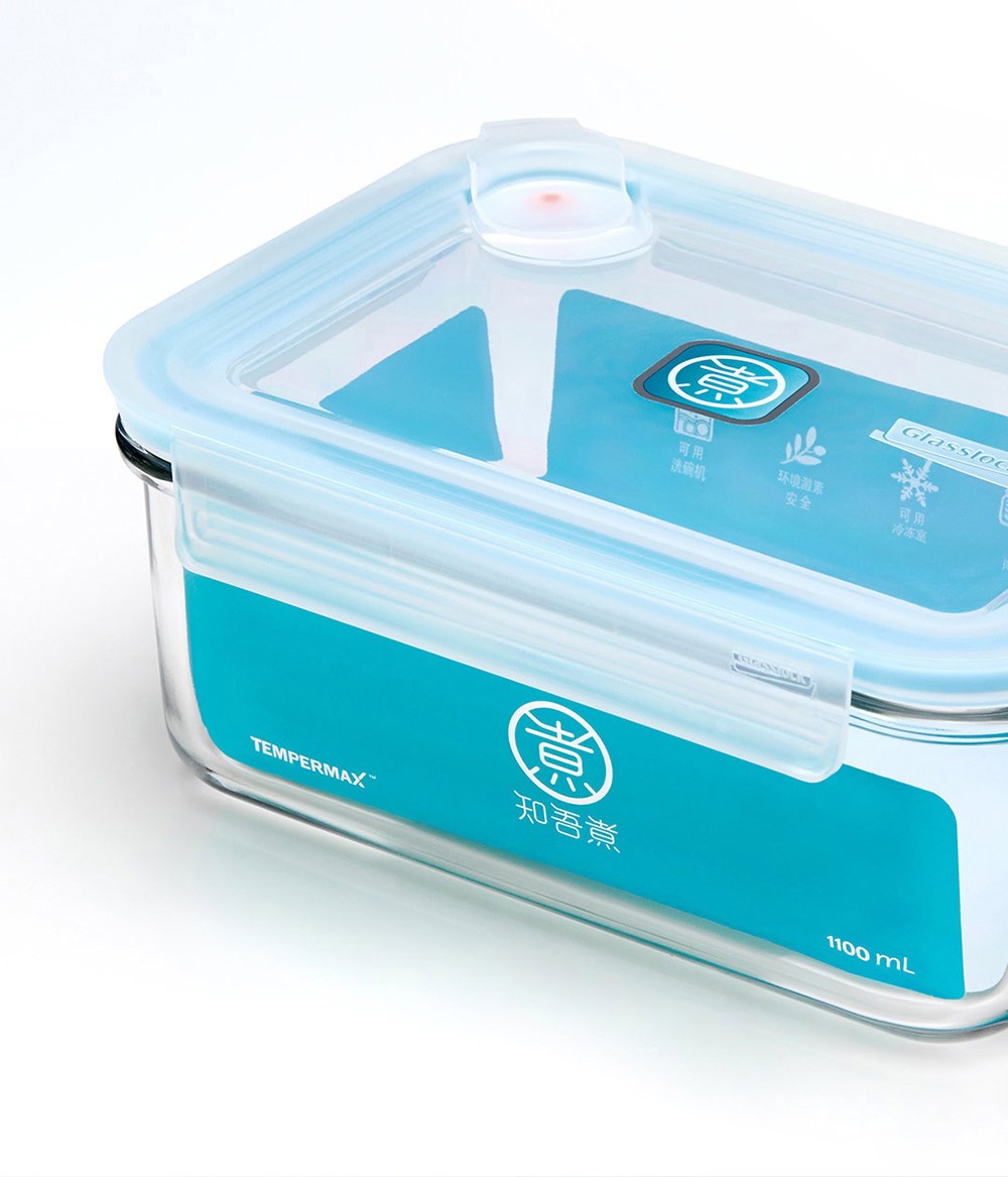 Контейнер для еды Xiaomi Anti-Drop Glass Crisper 0.715 л