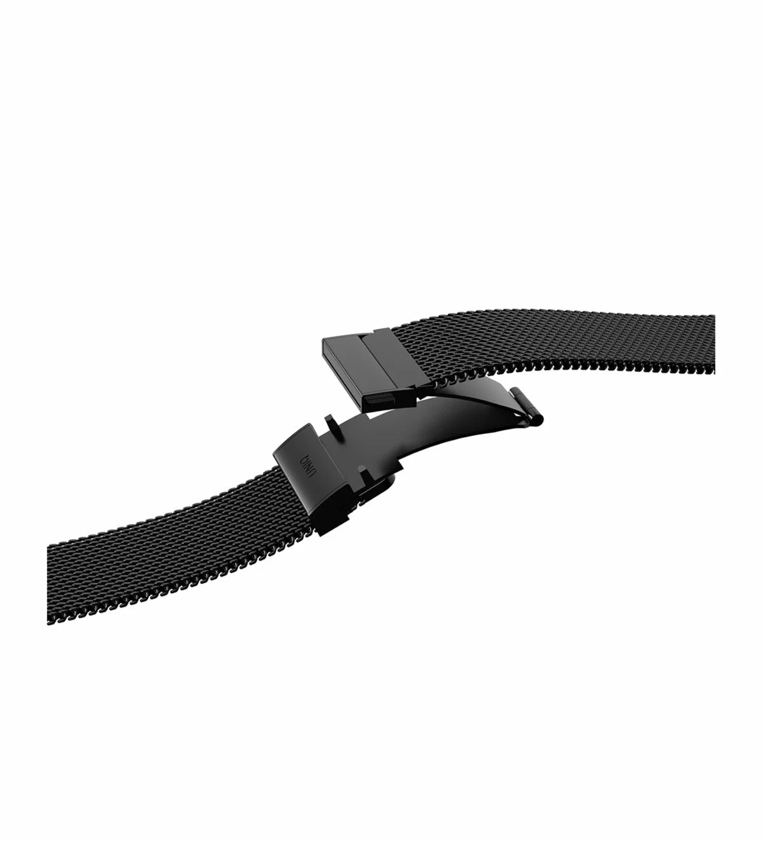 Ремешок Uniq Dante PRO Strap Mesh Steel Graphite Black для Apple Watch 42/41/40 mm