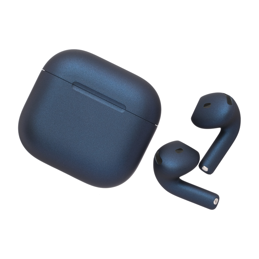 Наушники беспроводные Apple AirPods 4 (MXP93) с шумоподавлением - Dark Blue Matte
