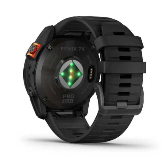 Умные часы Garmin Fenix 7x Pro Solar Edition Slate Gray with Black Band