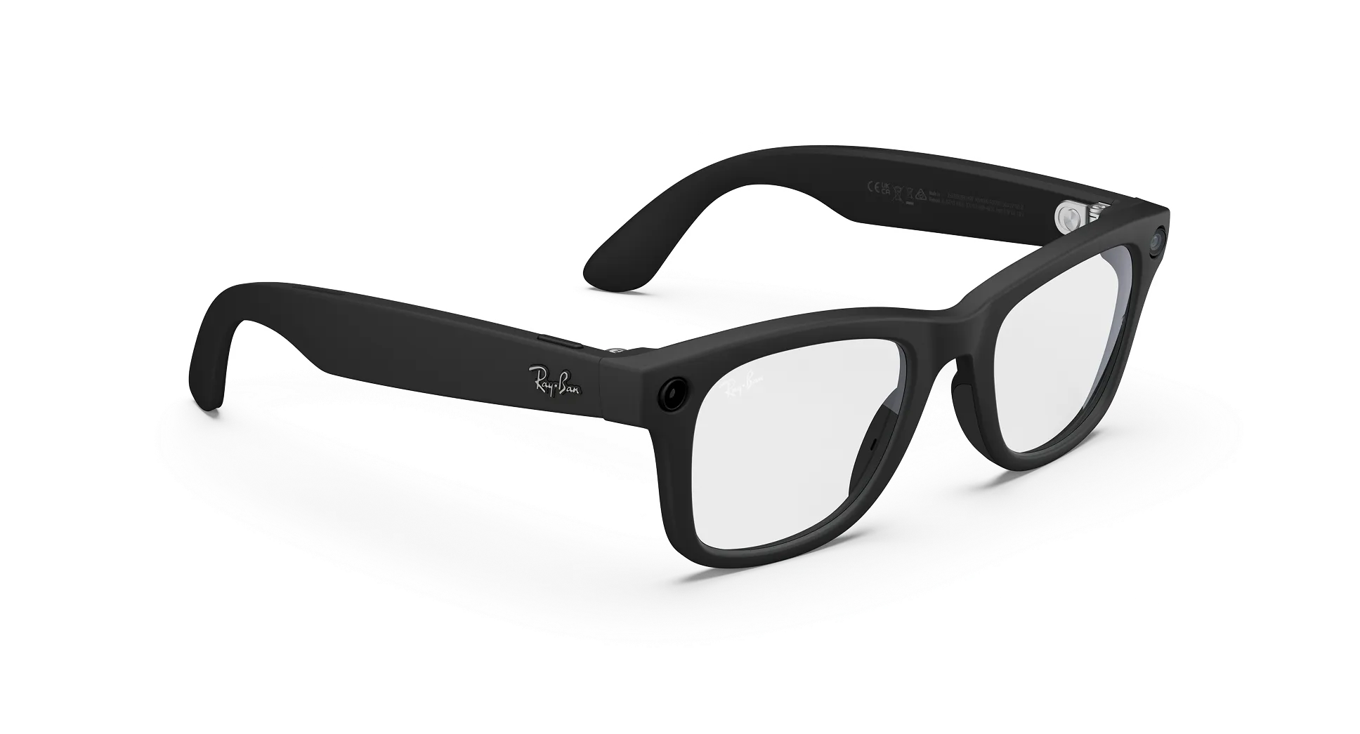 Умные очки RayBan Wayfarer (Gen 2) RW4012 Matte Black/Clear L 155-53mm (601SSB53)