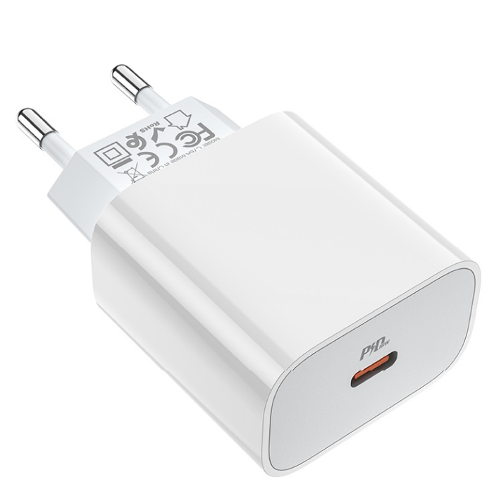 Сетевое зарядное устройство HOCO C76A Plus Speed Source PD 20W Charger (EU), white