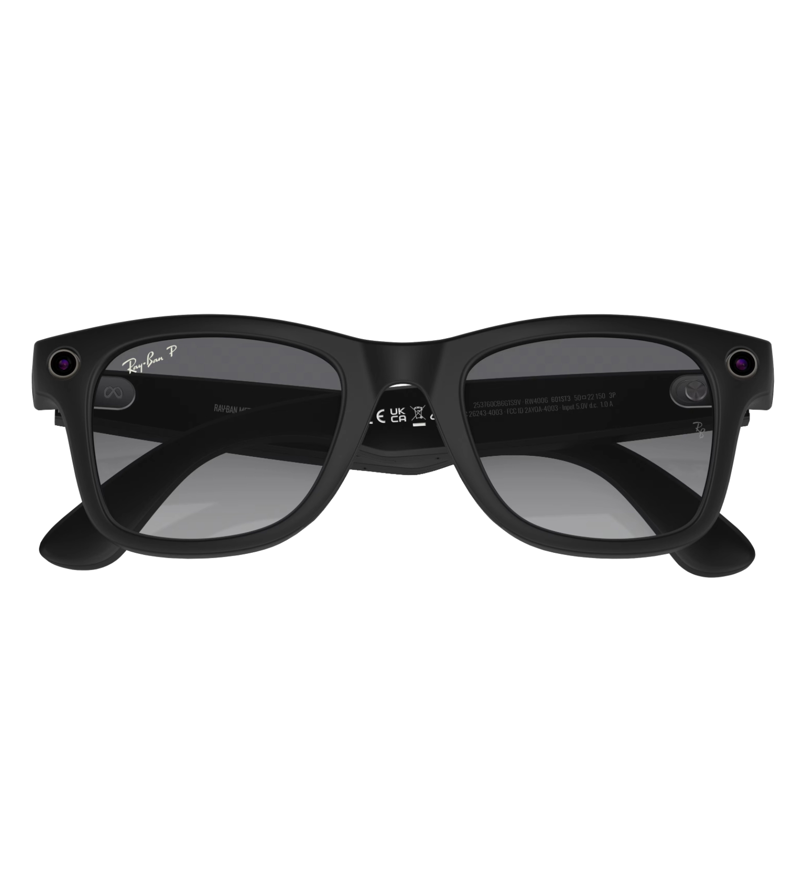 Умные очки RayBan Meta Wayfarer RW4006 Matte Black/Gradient Graphite (150 - 50 Size) Умные очки RayBan Meta Wayfarer RW4006 Matte Black/Gradient Graphite (150 - 50 Size)