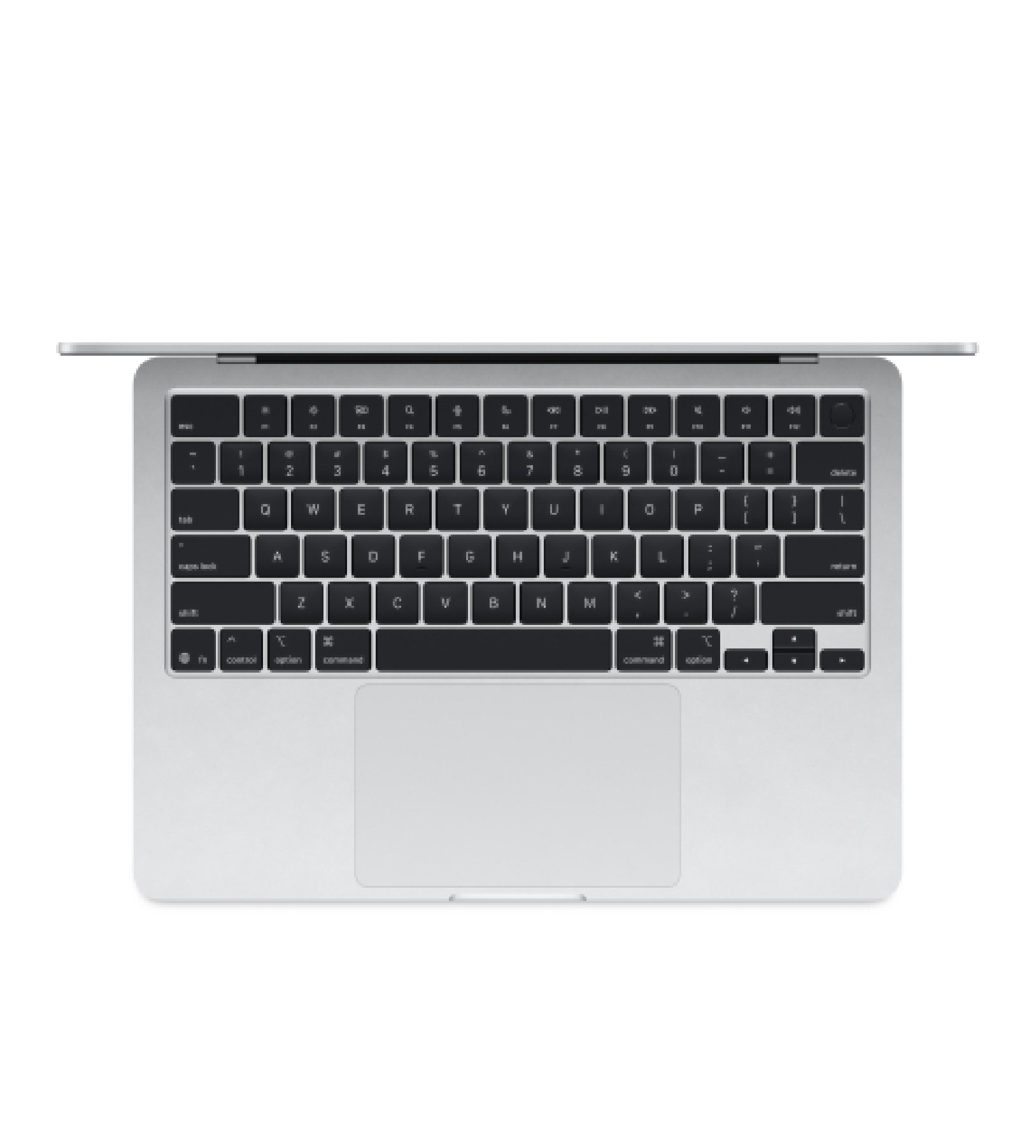 Ноутбук Apple MacBook Air 13" Silver (Early 2025) MW0W3 (10C CPU/8C GPU/M4/16Гб/256Гб SSD)