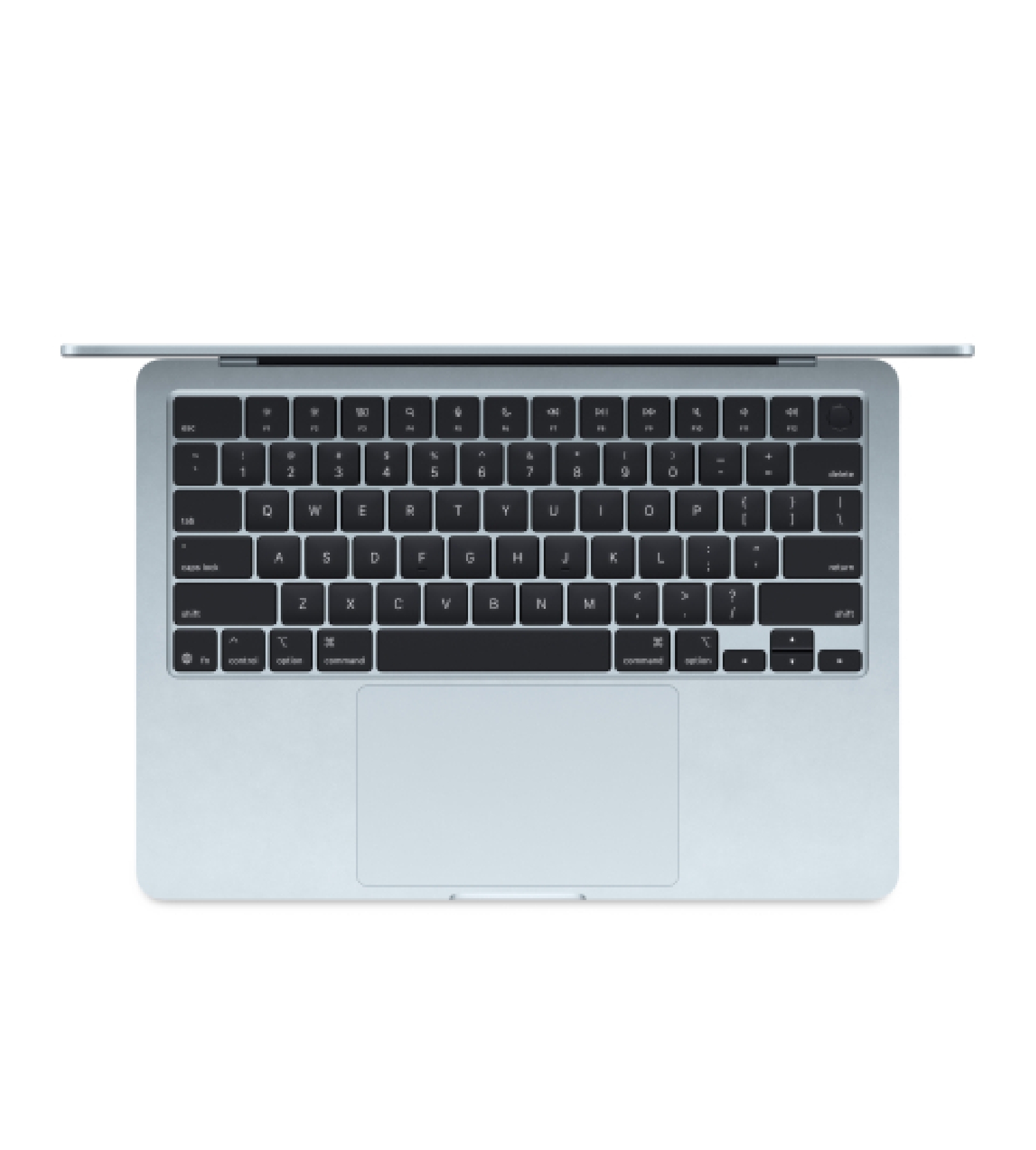 Ноутбук Apple MacBook Air 13" Sky Blue (Early 2025) MC6T4 (10C CPU/8C GPU/M4/16Гб/256Гб SSD)