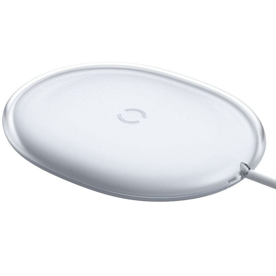Беспроводное зарядное устройство Baseus Jelly Series, 15W, белый