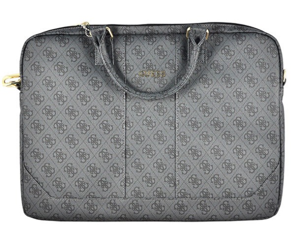 Сумка Guess для ноутбуков 15" 4G Uptown Bag PU, серая