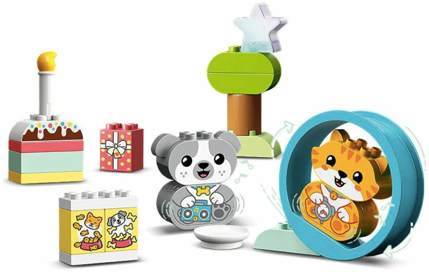 Конструктор LEGO Duplo Мой первый щенок и котёнок и их звуки