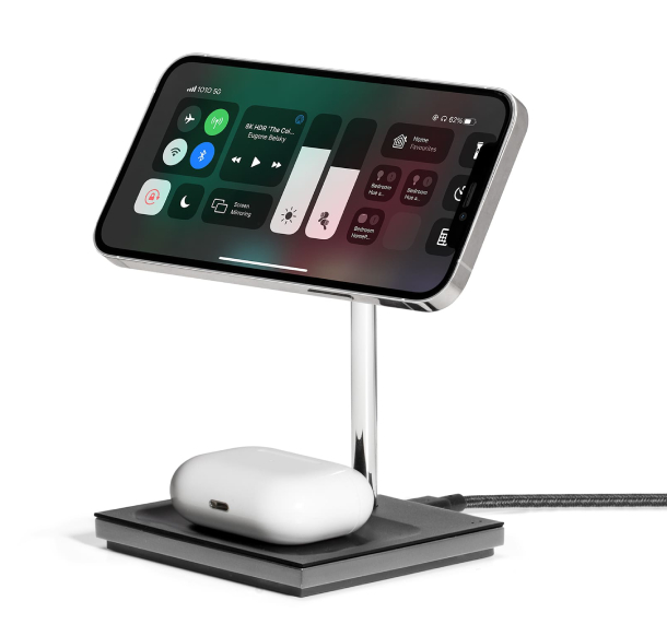 Беспроводное зарядное устройство Native Union SNAP MAGNETIC 2 в 1, черный