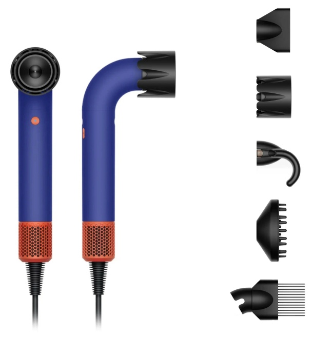 Фен Dyson Supersonic HD18 Professional (Vinca Blue/Topaz Orange)