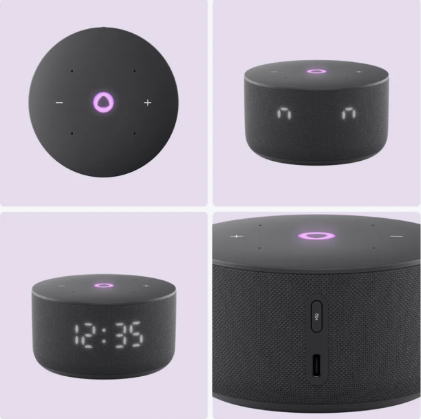 Умная колонка Яндекс Станция Мини 3 на YaGPT, черный