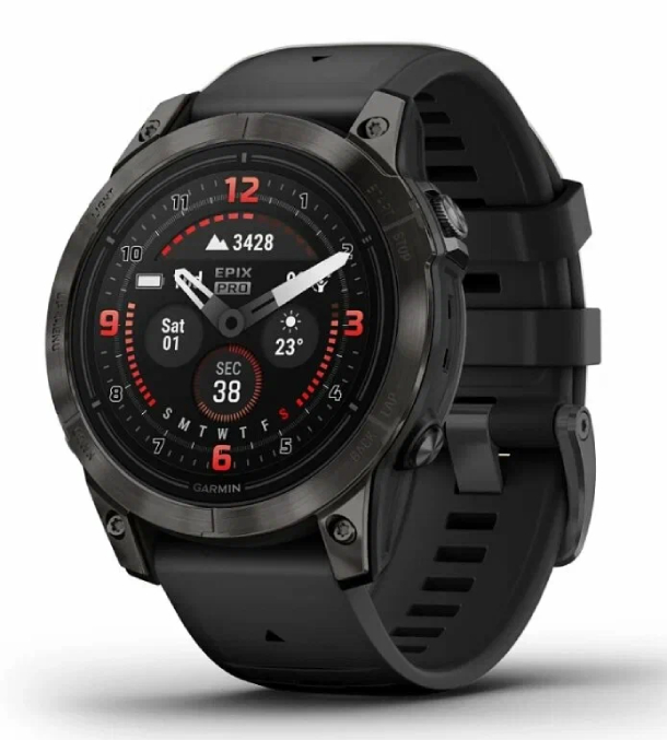 Умные часы Garmin Epix Pro Gen 2 Sapphire Carbon Gray 47mm