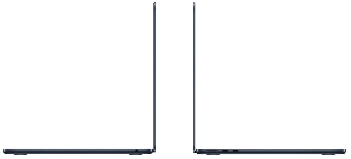 Ноутбук Apple MacBook Air 13" Midnight (Early 2024) MXCV3 (8C CPU/10C GPU/M3/16Гб/512Гб SSD)