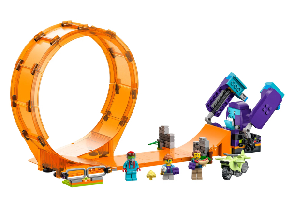 Конструктор LEGO City Трюковая петля "сокрушительный шимпанзе"