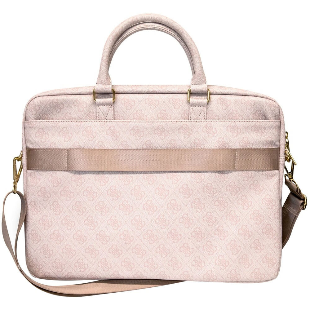 Сумка Guess для ноутбуков 15" 4G Bag with Big metal logo Pink