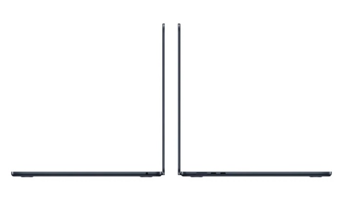 Ноутбук Apple MacBook Air 15" Midnight (Early 2024) MRYV3 (8C CPU/10C GPU/M3/8Гб/512Гб SSD)