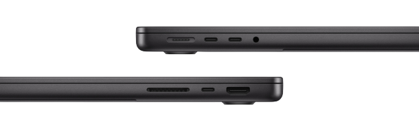 Ноутбук Apple MacBook Pro 16" (Late 2024) MX2Y3 Space Black (M4 Pro 14C CPU, 20C GPU/48Гб/512Гб SSD)