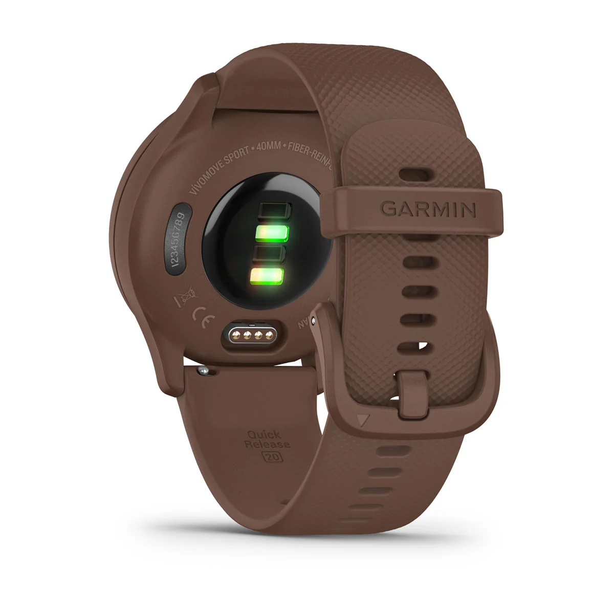 Умные часы Garmin Vivomove Sport Cocoa Case and Silicon Band with Peach Gold Accents