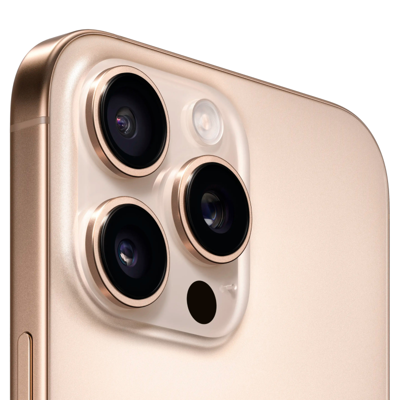 iPhone 16 Pro Max 256Gb Desert Titanium (1 sim + eSIM / 93% / Без коробки / Заменен дисплей) - Б/У . . + +