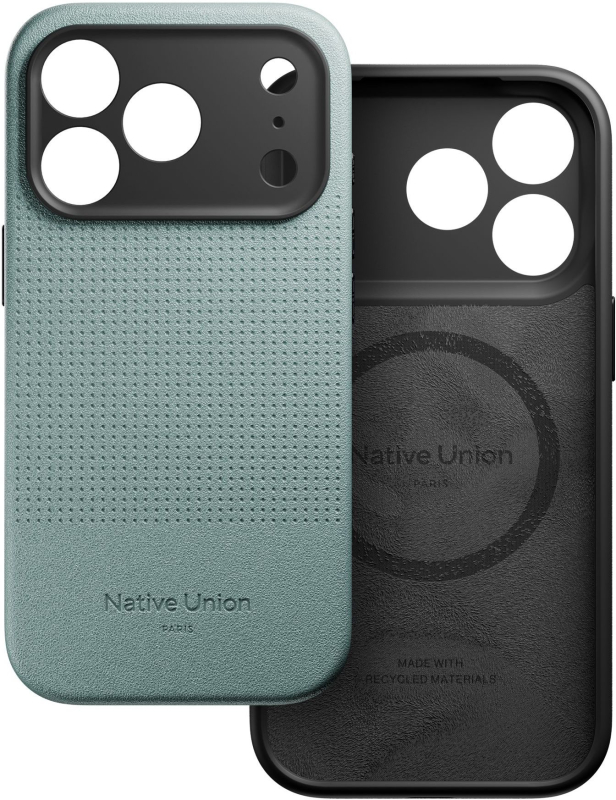 Чехол Native Union Active Case MagSafe для iPhone 17 Pro Max, зеленый