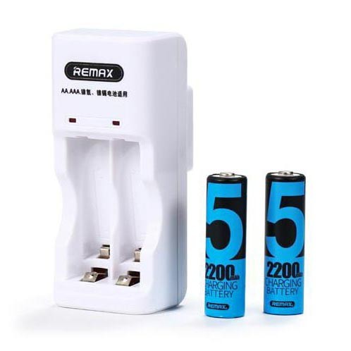 Зарядное устройство Remax для alkaline battery No. 5 Black Blue Зарядное устройство Remax для alkaline battery No. 5 Black Blue