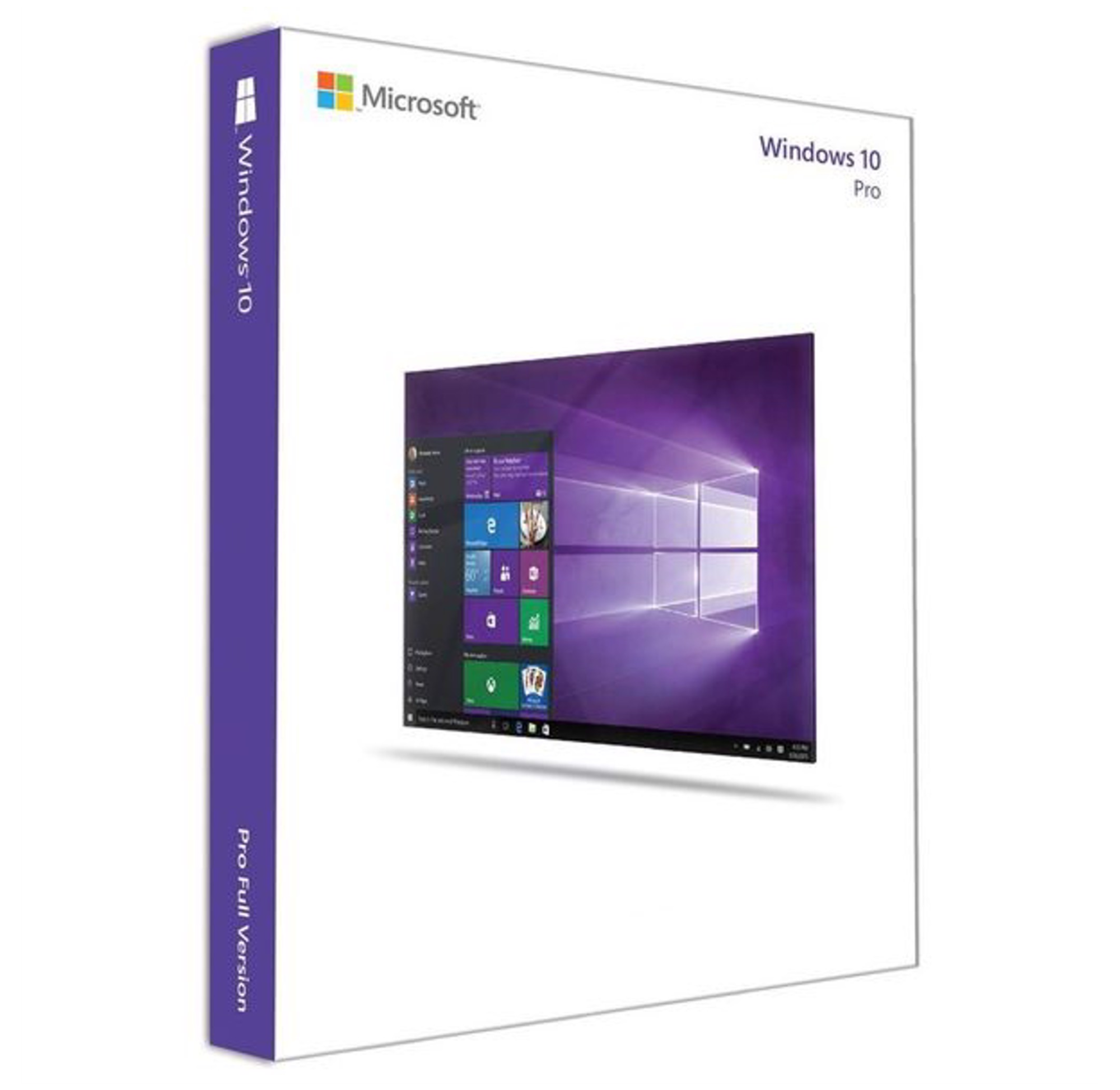 ПО Microsoft Windows 10 Professional 64Bit Russian OEM DVD