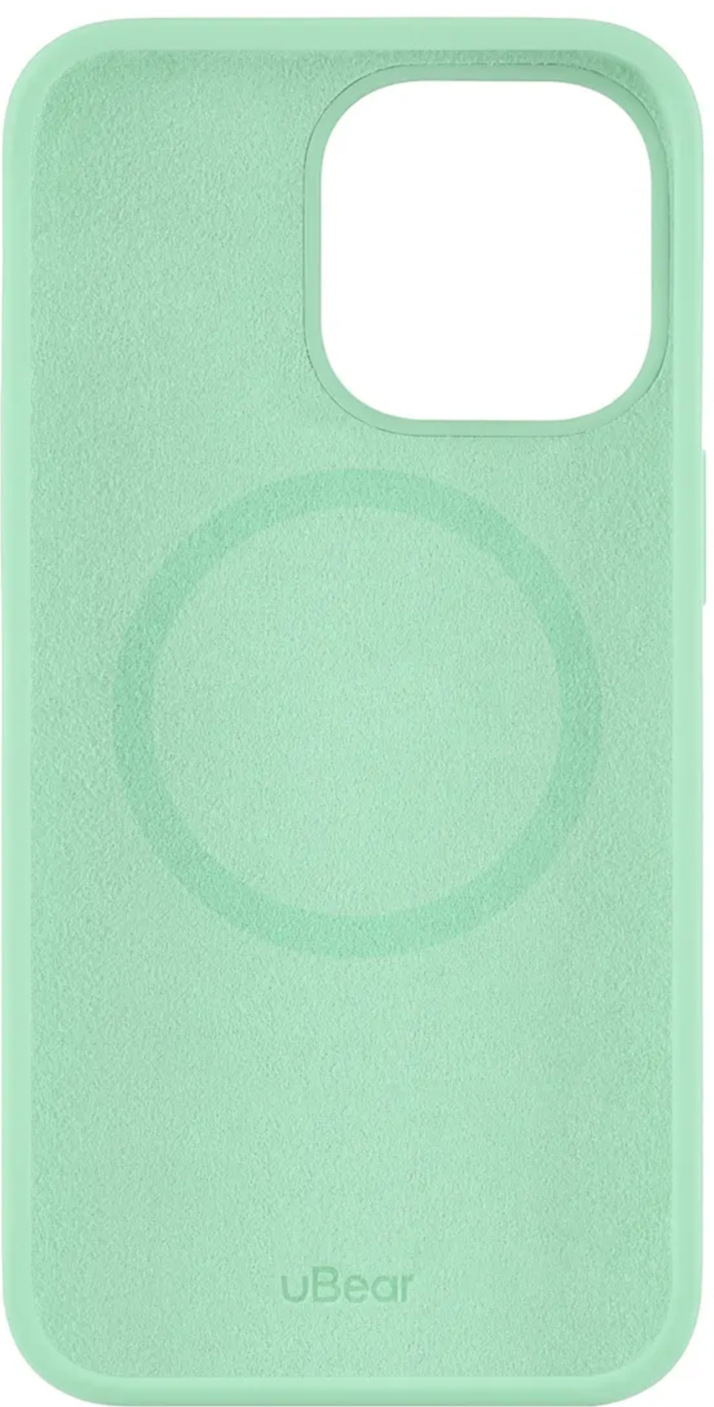 Чехол Ubear Mag Safe для iPhone 13 Pro, силикон, светло-зеленый Чехол Ubear Mag Safe для iPhone 13 Pro, силикон, светло-зеленый